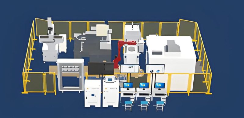 Extruder control panel with digital displays and control buttons