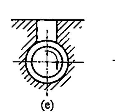 Type e feed opening design for extruder machine, general purpose configuration